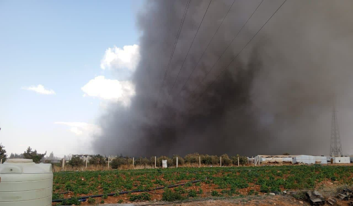 غارة على محيط الخضر وأخرى على بوداي
