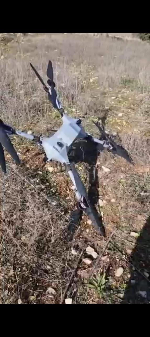 العثور على محلقة اسرائيلية   في رب ثلاثين