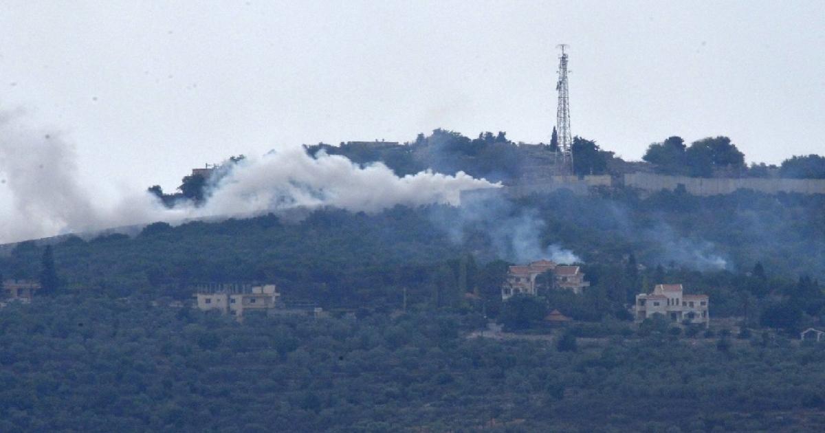 4  قذائف على المنطقة الواقعة بين علما الشعب و الضهيرة