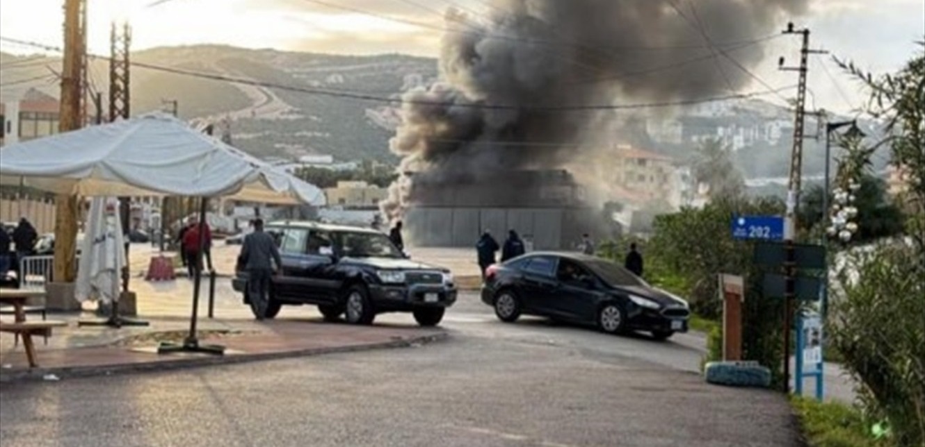 حريق كبير داخل مطعم في البترون