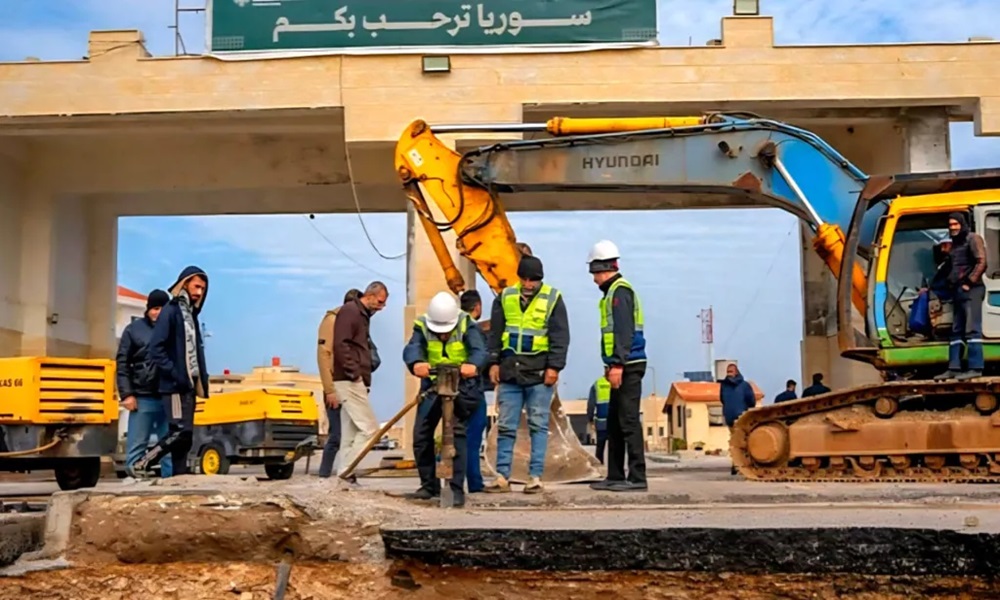 بدء أعمال صيانة جسر منفذ العريضة الحدودي