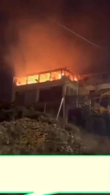 حريق في منزل الشاعر رياض المعلوف والأضرار مادية