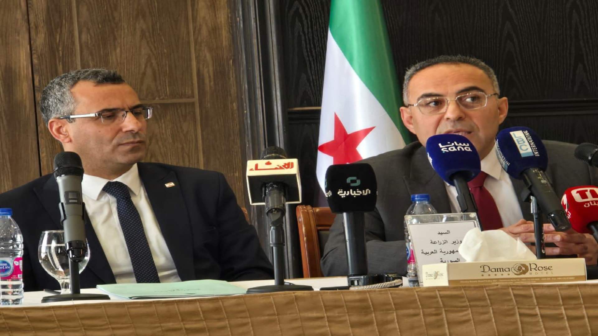 وزير الزراعة أجرى محادثات موسعة مع نظيره السوري في دمشق: نطمح لتفعيل آليات التعاون