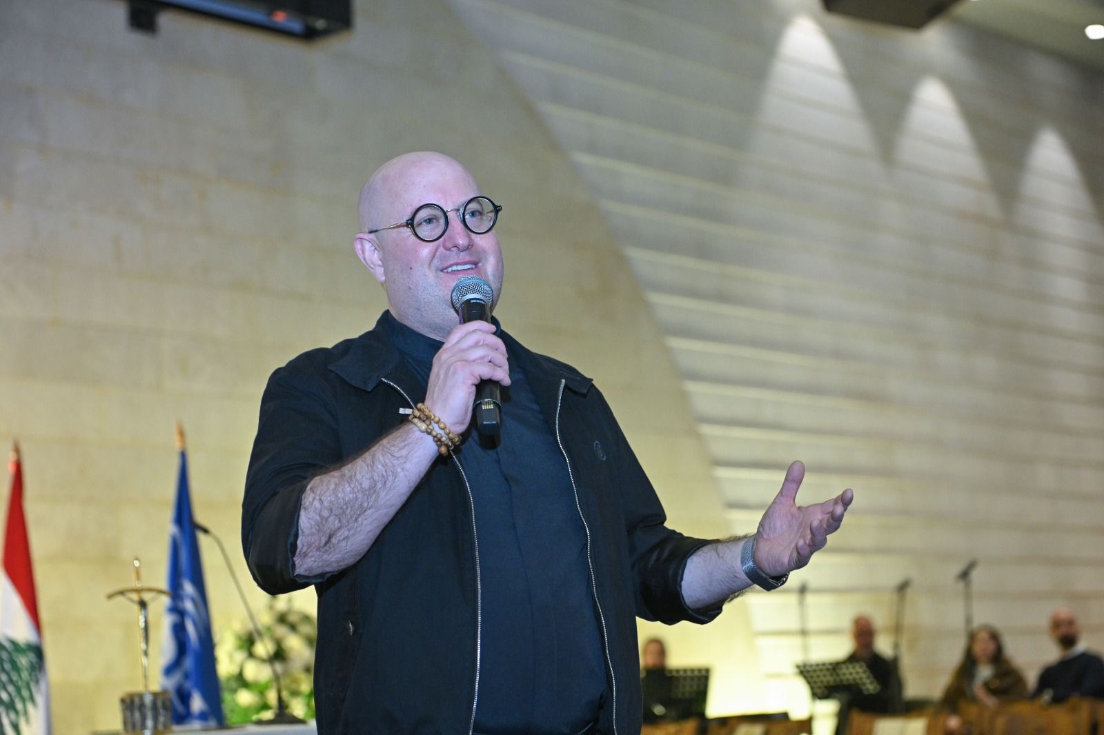 الأب غييرمي في ضيافة جامعة الروح القدس - الكسليك: هذه رسالتي