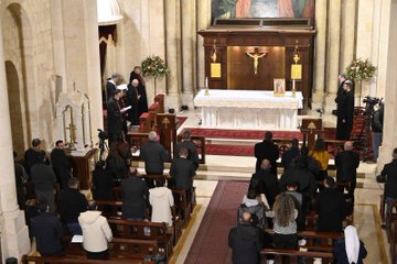 يستقبل البطريرك في مكتب راعوية الشبيبة في الدائرة البطريركية