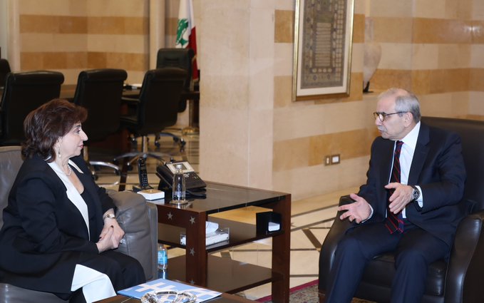 سلام يؤكّد دعم تمكين المرأة وتعزيز السياسات الجندرية خلال استقباله وفد هيئة الأمم المتحدة للمرأة