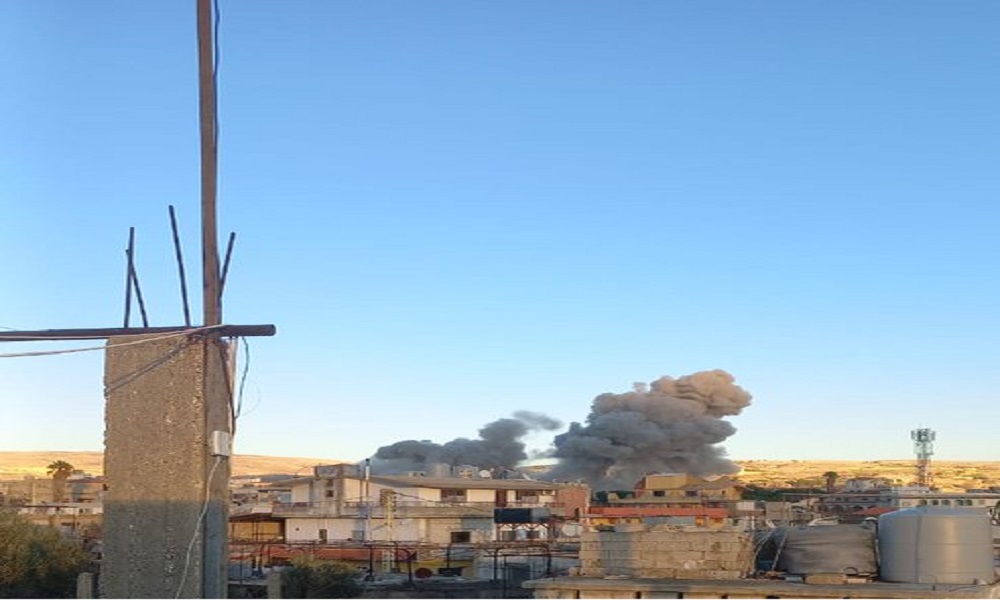 غارات إسرائيلية تستهدف بلدة مشغرة