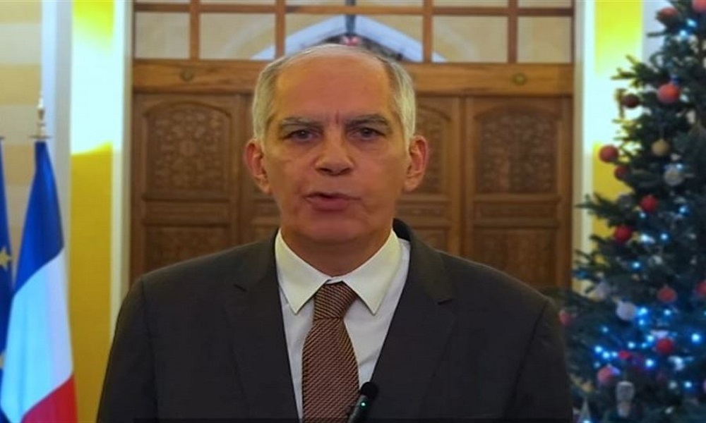 السفير الفرنسي في بكركي