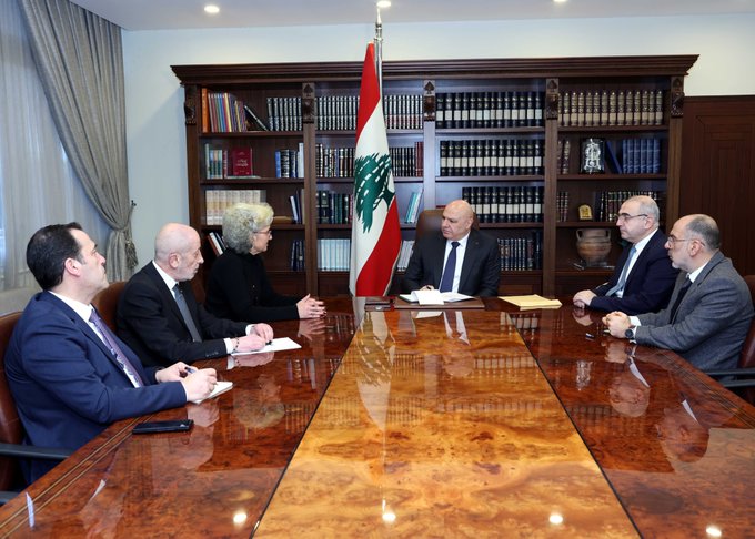 الرئيس  عون ترأّس اجتماعًا مع وزيرة التربية الدكتورة ريما كرامي