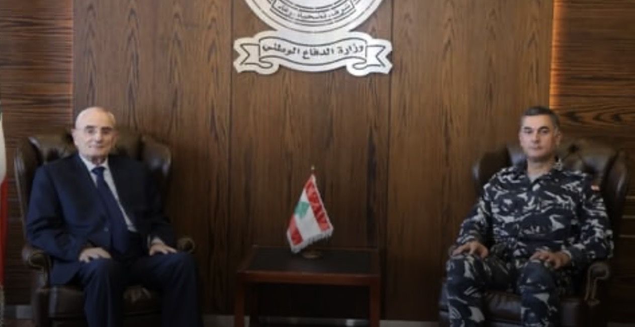 وزير الدفاع استقبل المدير العام لقوى الأمن الداخلي