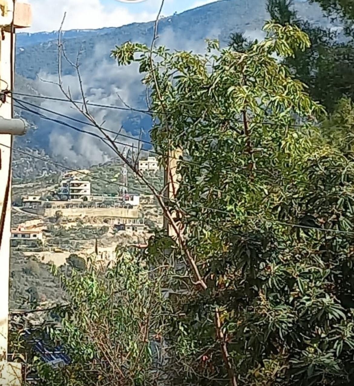 كم بلغ عدد الغارات على القرى الجنوبية حتى الان؟