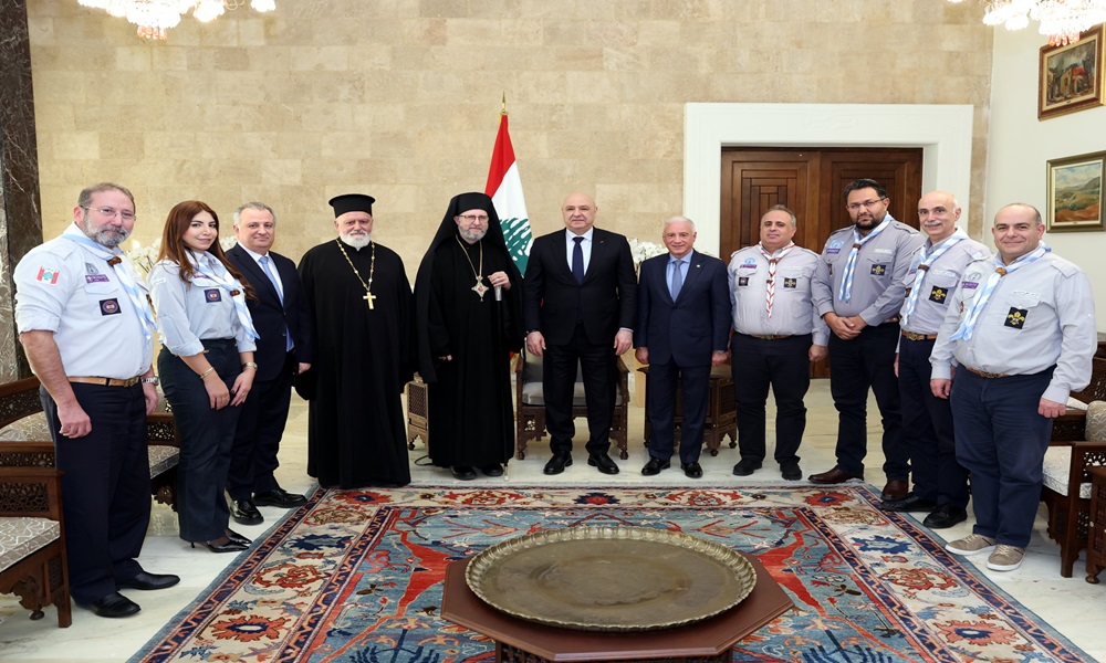 عون: الحركة الكشفية تسهم في صياغة مجتمعات سليمة