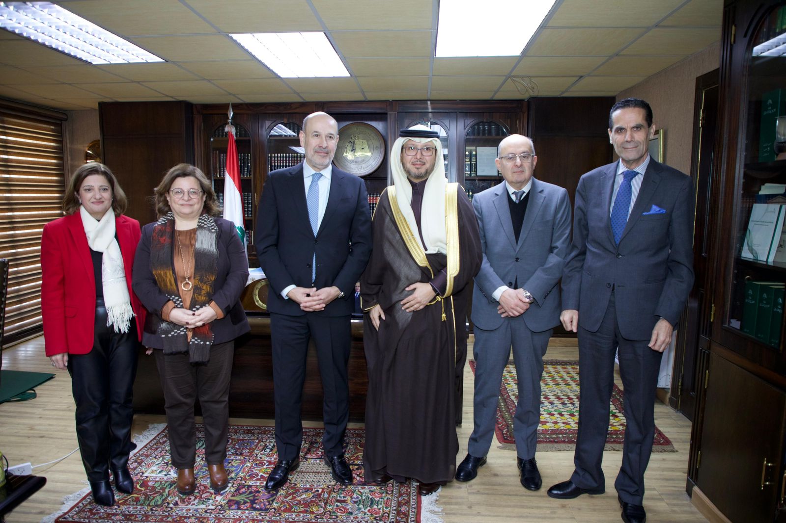 سفير المملكة في لبنان يزور رئيس ديوان المحاسبة