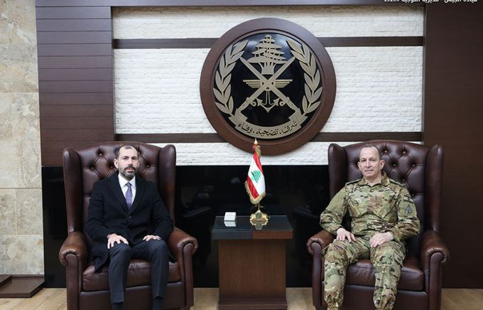 قائد الجيش يستقبل السفير اليباني و النائب أحمد الخير