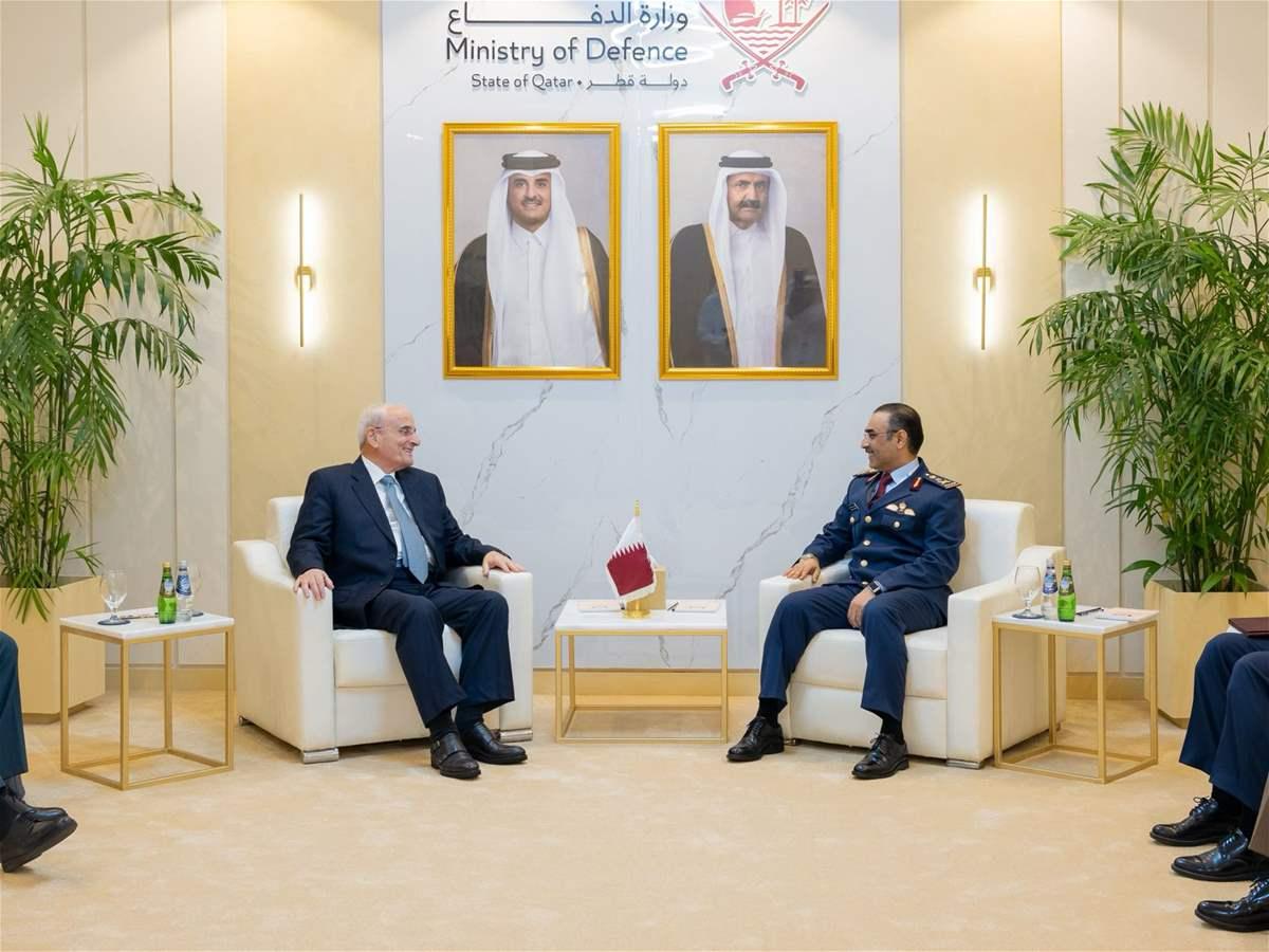 منسى يشارك في معرض الدوحة للدفاع البحري