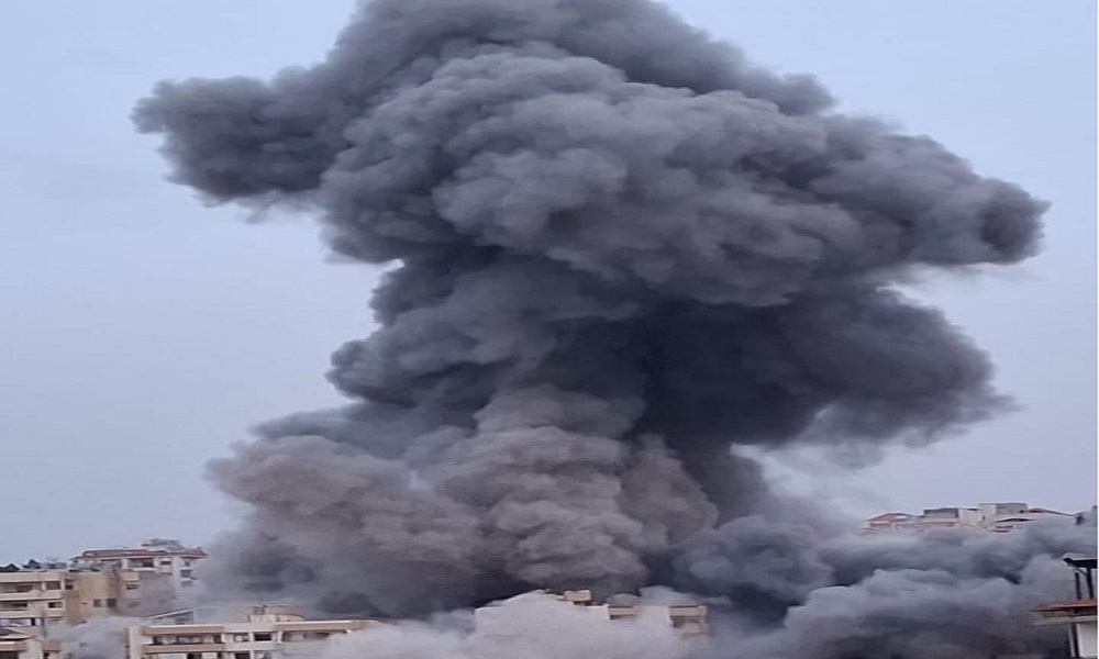 تسعة عشر جريحا بسبب الغارات على قناريت