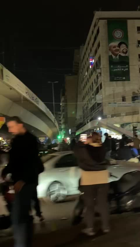 تحرك احتجاجي في المشرفية تضامنًا مع أهالي الجنوب (فيديو)