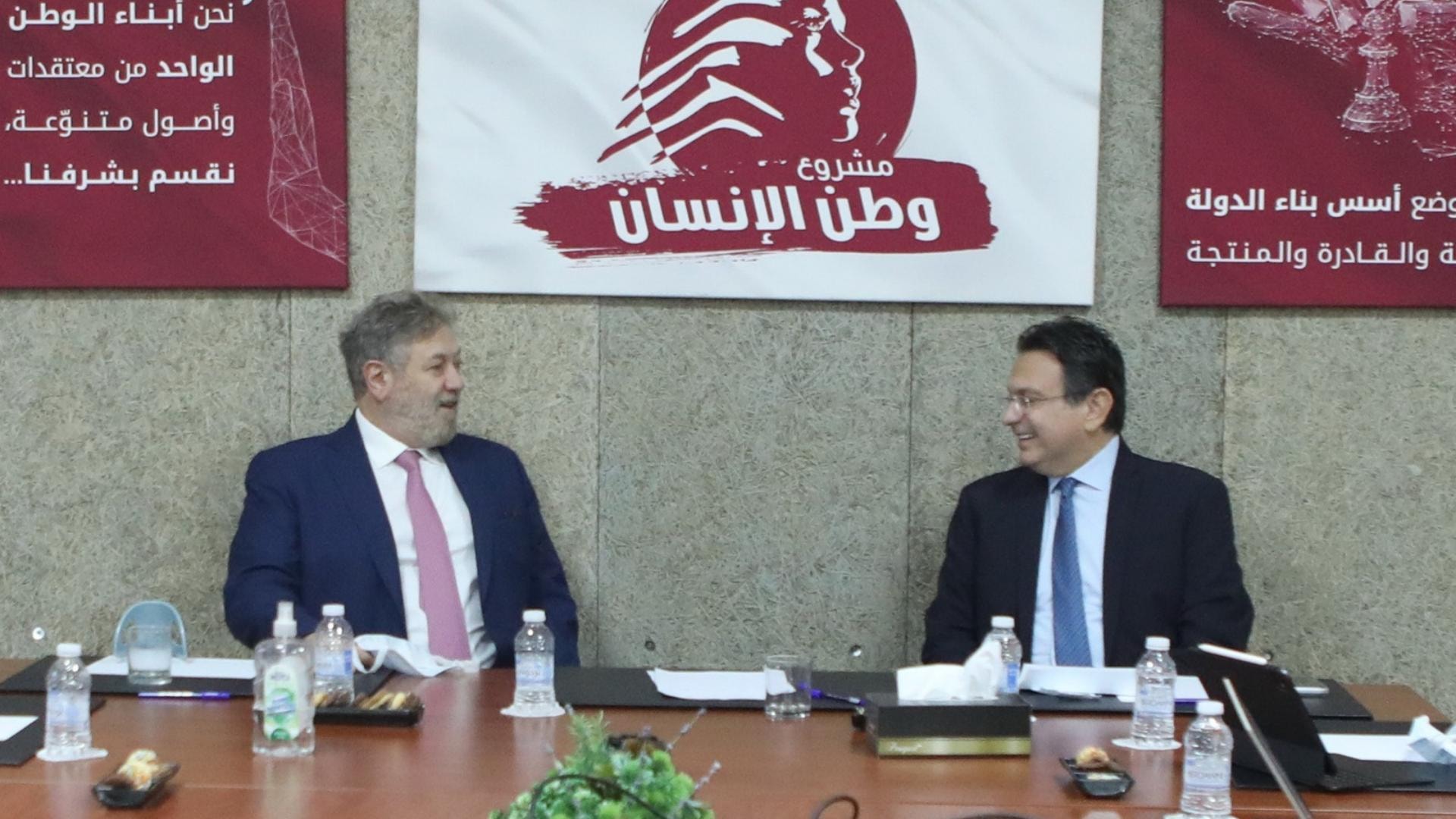 افرام والخازن يؤكّدان على التلاقي السياسيّ والوطنيّ