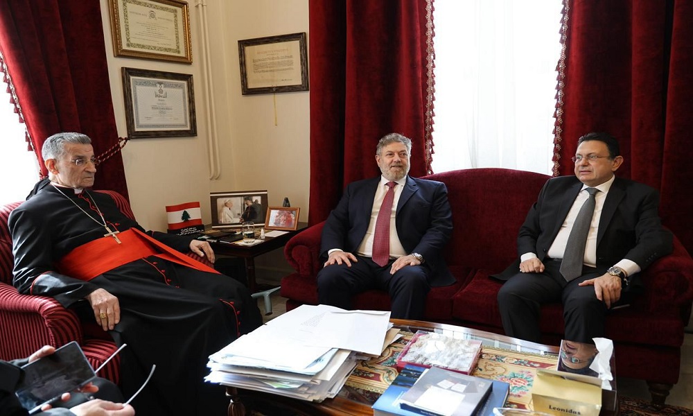 الراعي التقى افرام والخازن  وتأكيد على ضرورة إجراء الانتخابات في موعدها