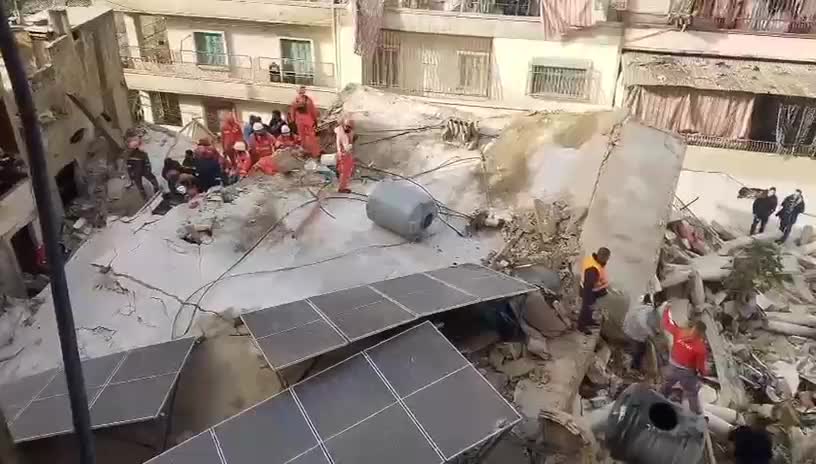 بالفيديو - أنين من تحت الركام…ما جديد حادثة انهيار المبنى في طرابلس ؟