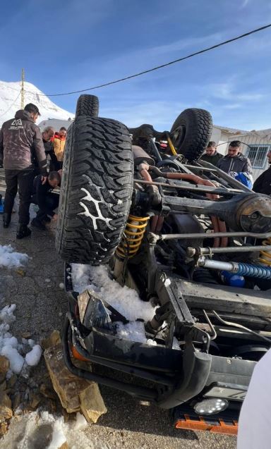 إصابة جراء انهيار صخري على طريق باكيش – فقرا