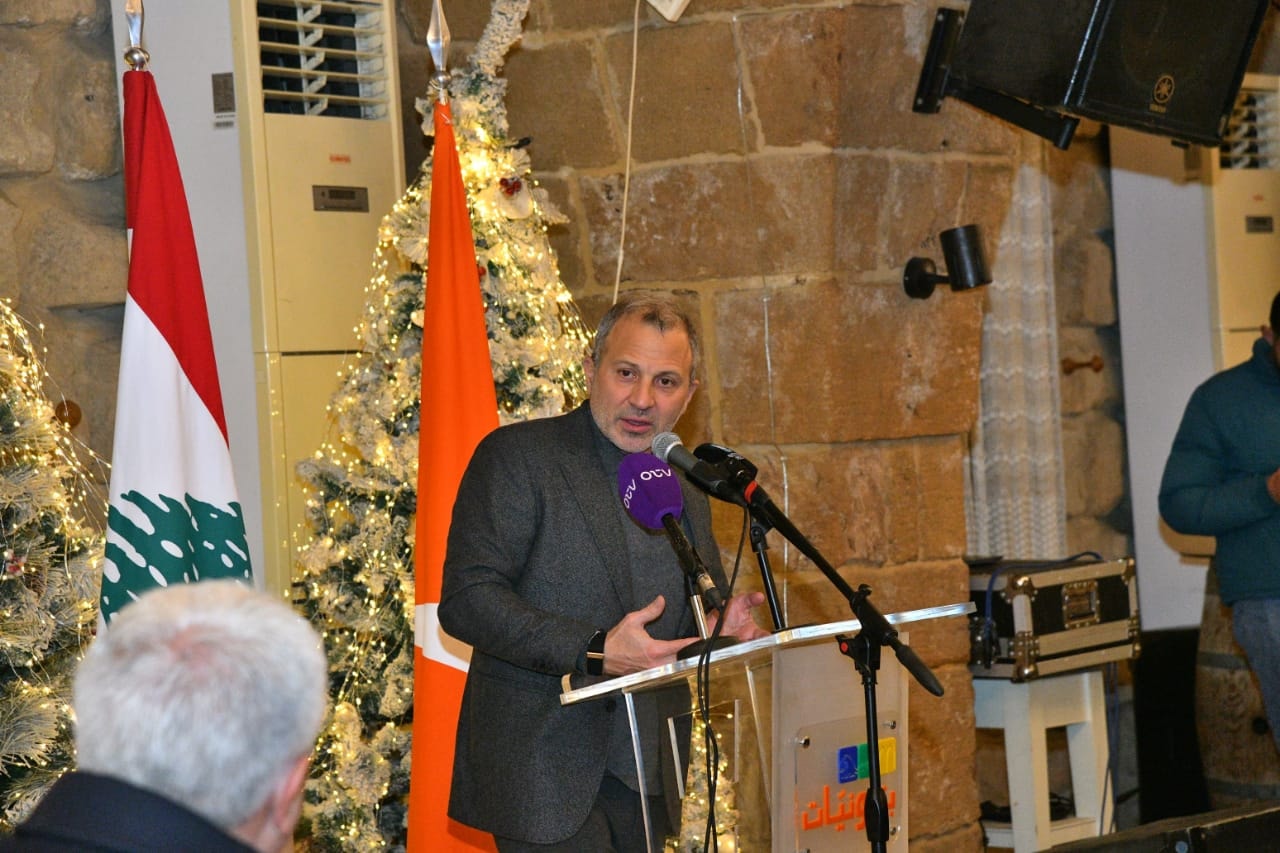 باسيل من بشري: التحريض على "الحزب" يأخذ البلد إلى حرب جديدة