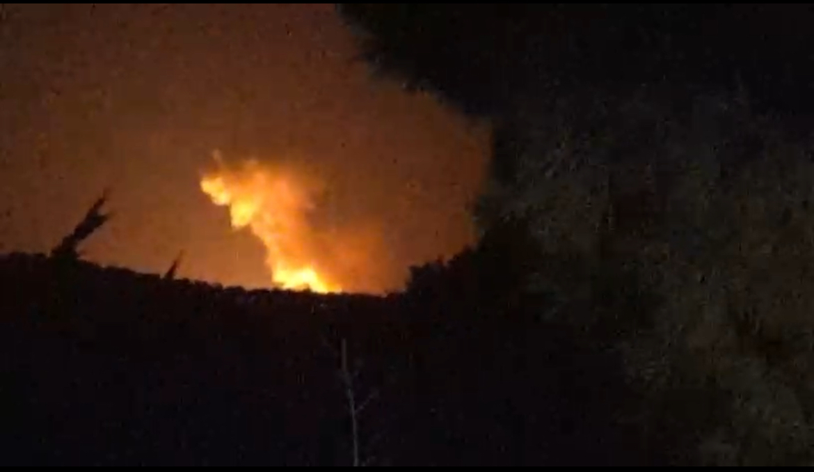 كم بلغ عدد الغارات الاسرائيلية حتى الان؟