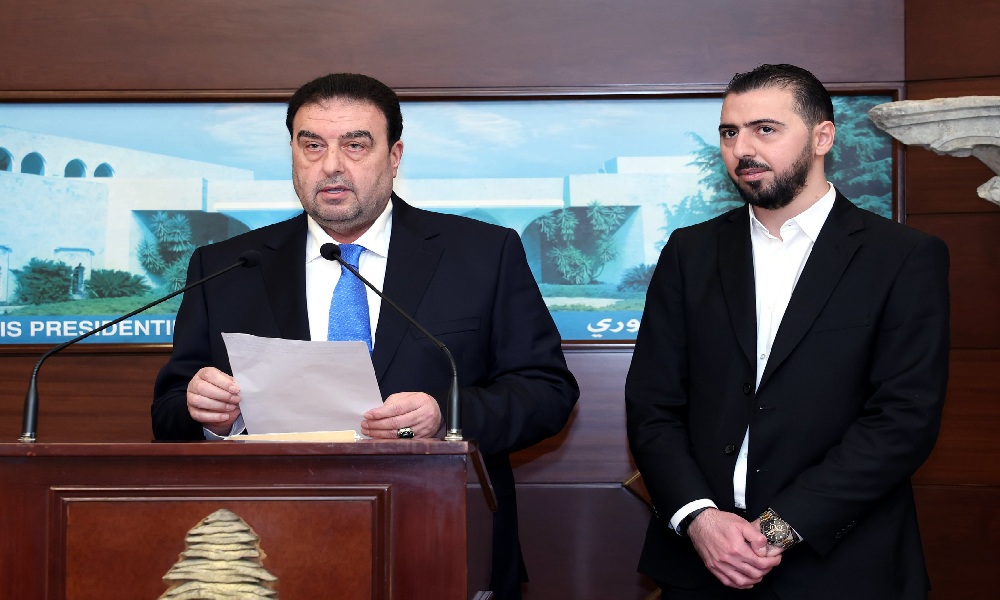 البعريني من بعبدا: دعم كامل لعون