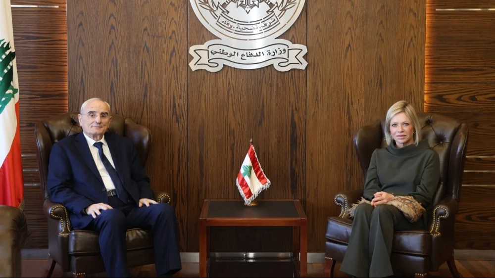 منسى وبلاسخارت يناقشان تعزيز قدرات الجيش اللبناني