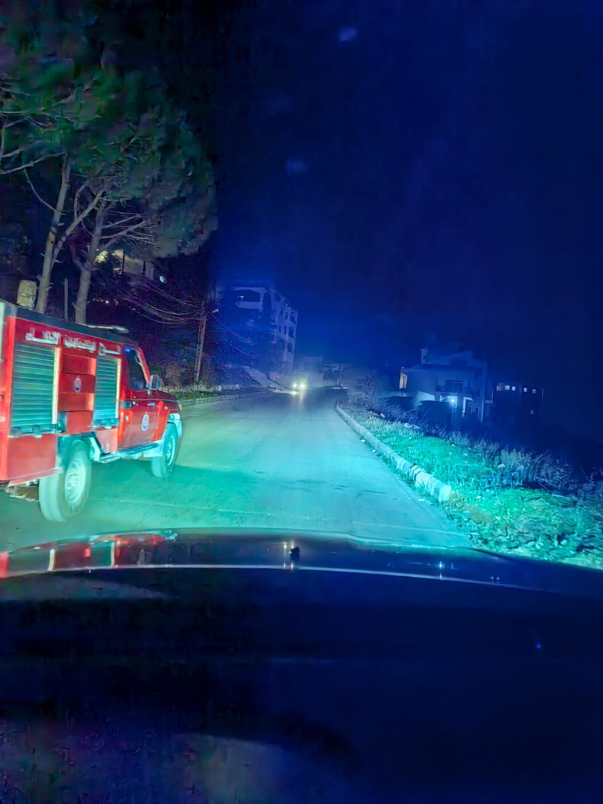 غارة إسرائيلية تستهدف  محلة علي الطاهر من جهة الميدنة كفرمان