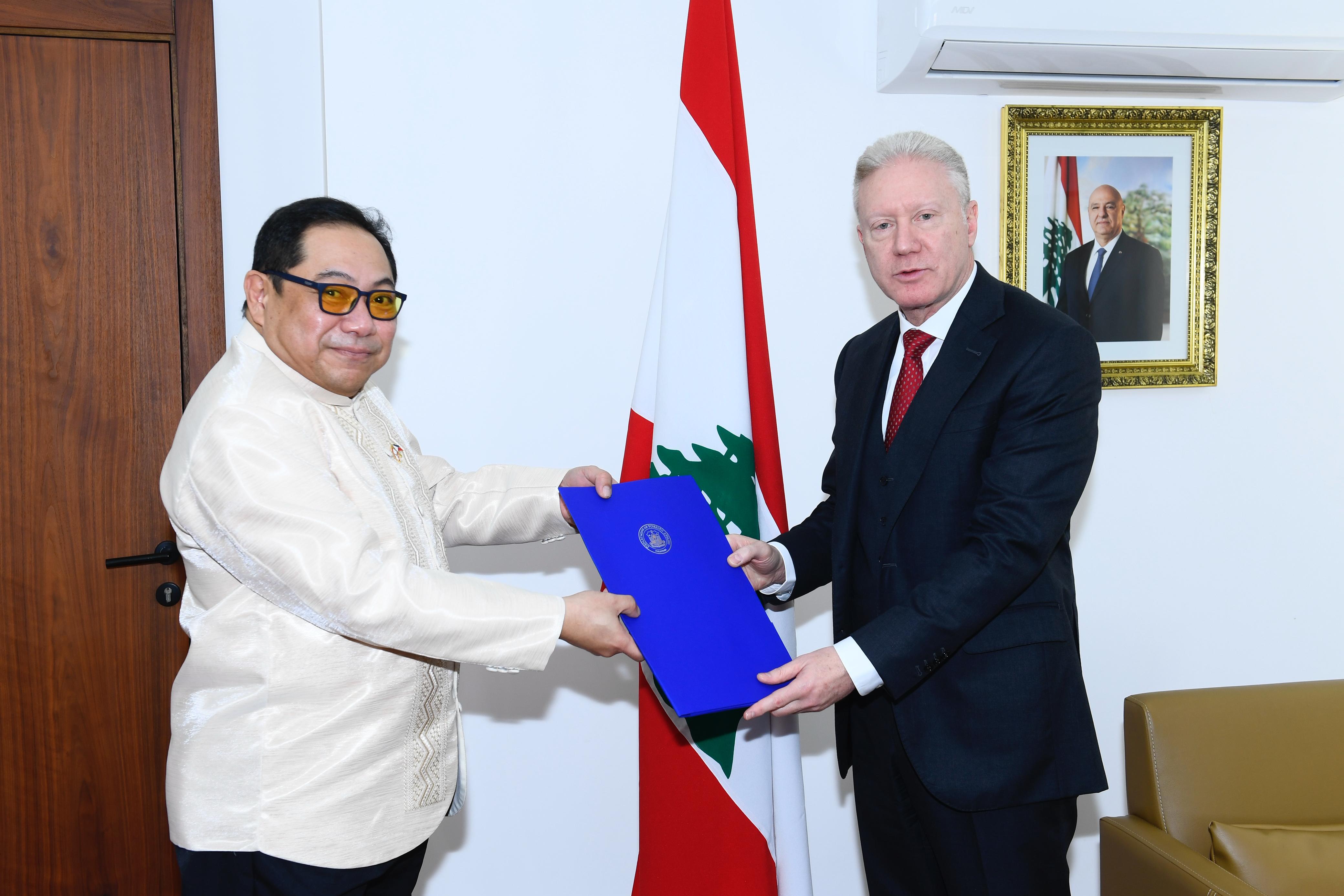 رجي يستقبل الممثل الخاص لوزارة الخارجية النمساوية