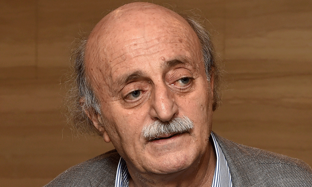 جنبلاط: خطاب قاسم ينسف خطة الحكومة ويستفز إسرائيل