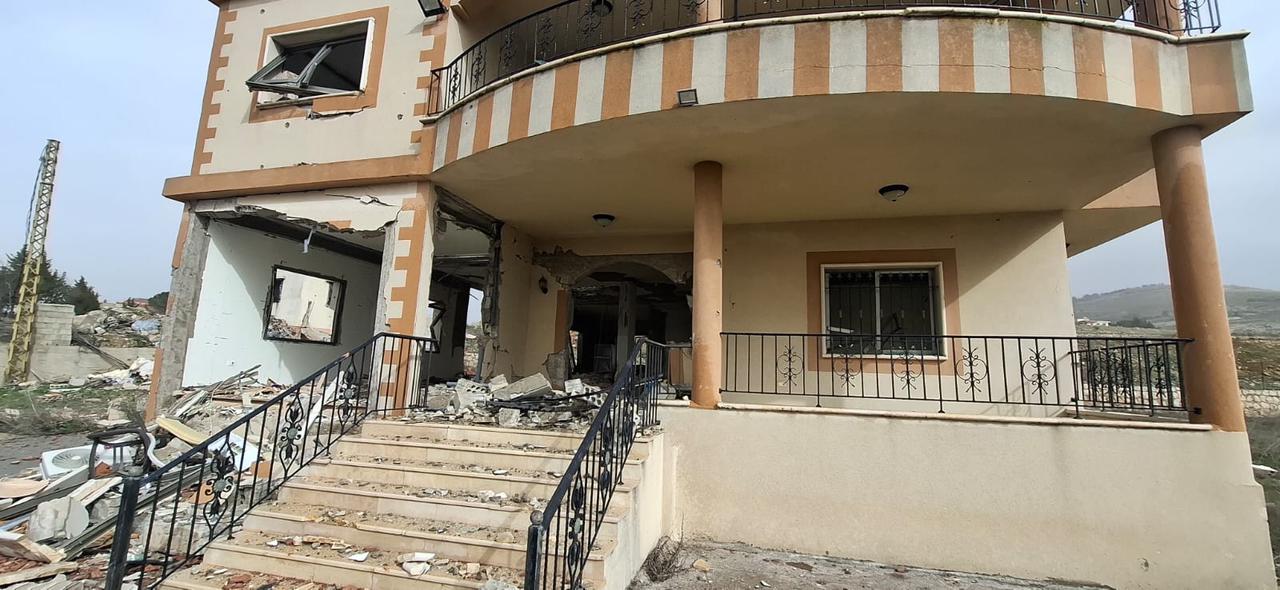 قوة إسرائيلية تتسلل إلى يارين ليلاً وتفخخ منزلاً قبل نسفه