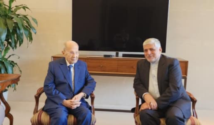 عون استقبل المندوب الخاص لوزير الخارجية الإيرانية لشؤون الشرق الأوسط
