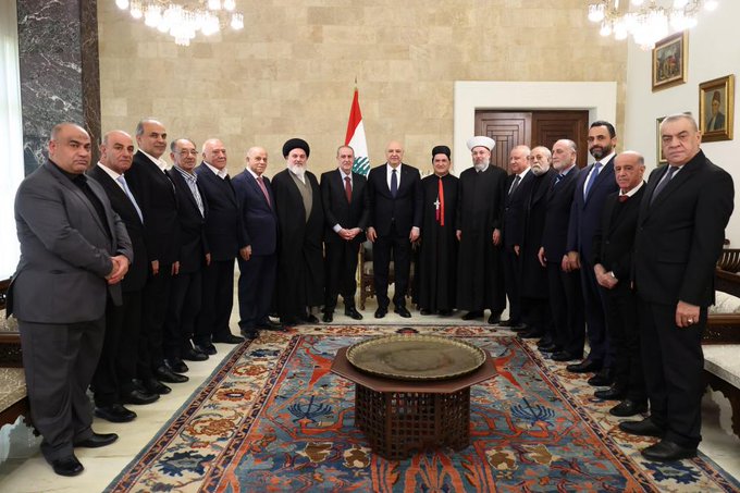 عون يؤكد متابعة يومية لملف النقيب شكر والمحتجزين في إسرائيل