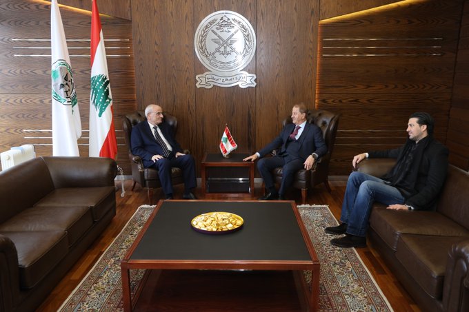 استقبالات وزير الدفاع الوطني في اليرزة