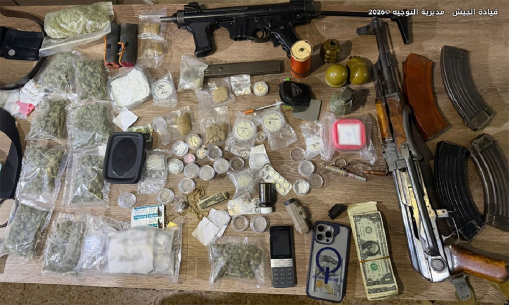 عمليات دهم وتوقيف أشخاص في الهرمل وبعلبك