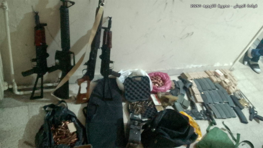 عمليات دهم وتوقيف أشخاص في الهرمل وبعلبك