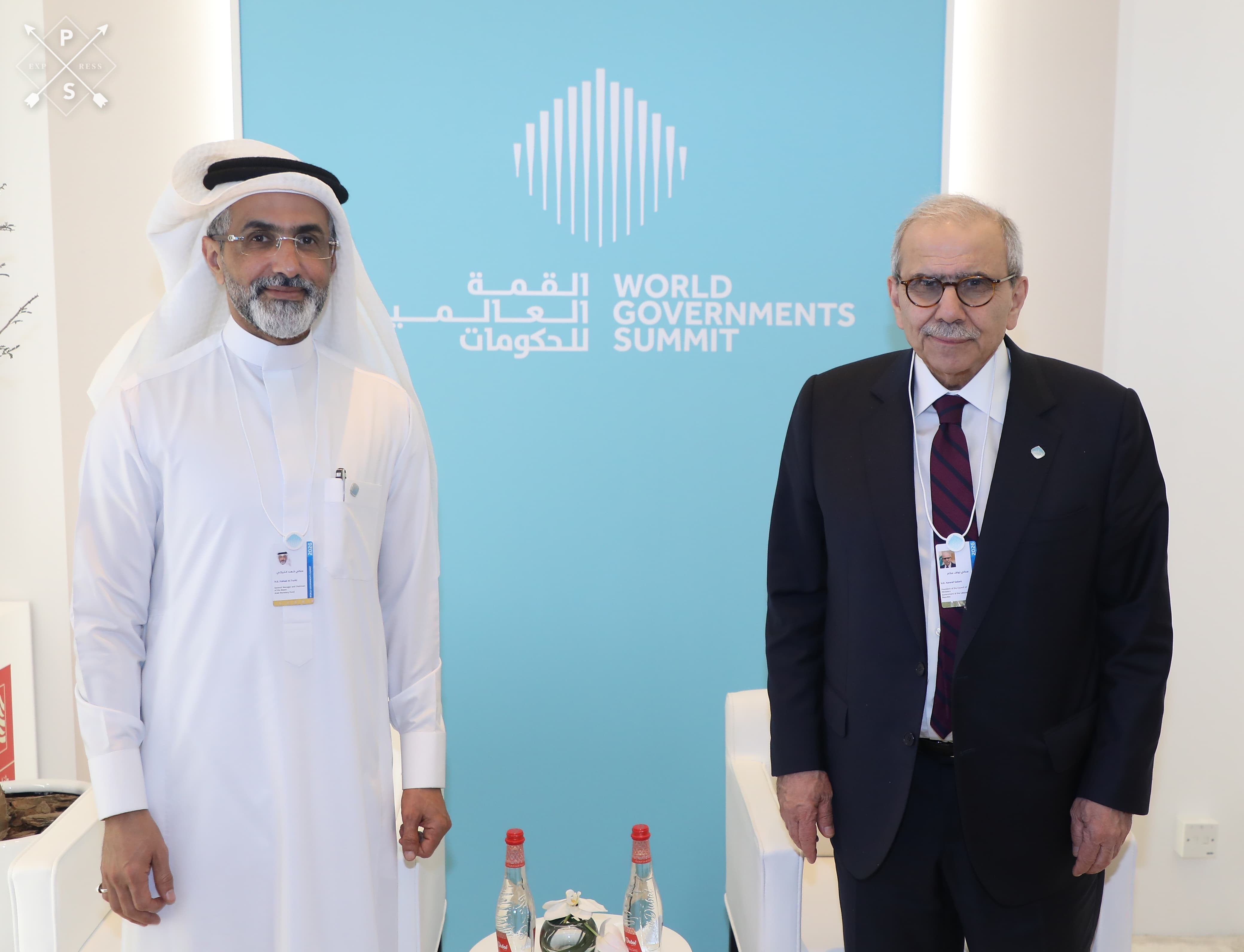 سلام بحث مع رئيس صندوق النقد العربي سبل دعم التعافي الاقتصادي اللبناني