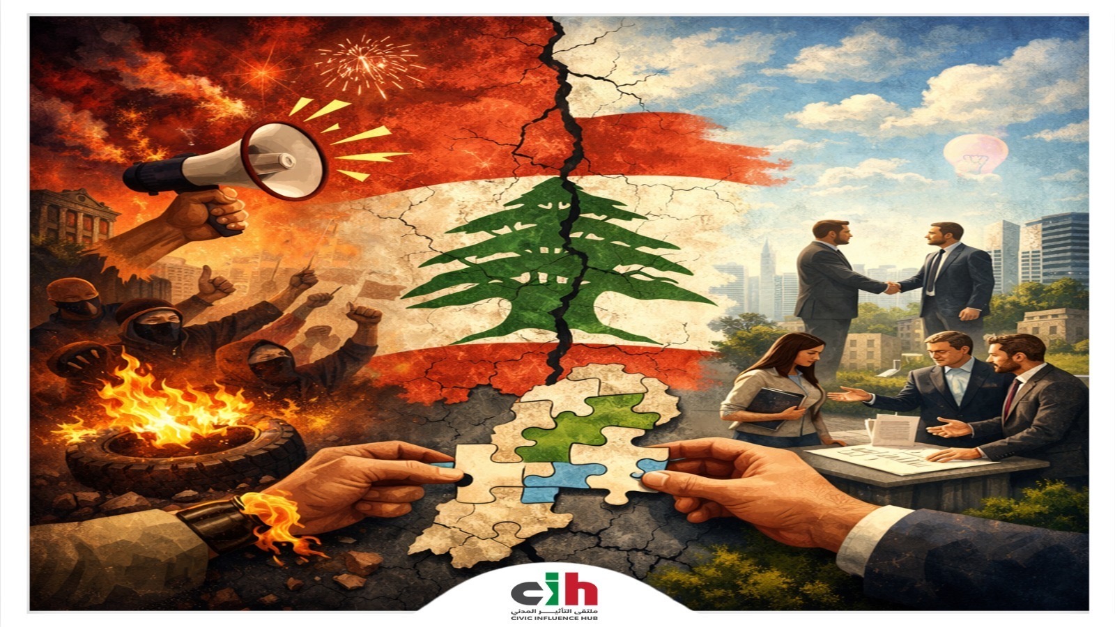 ملتقى التأثير المدني: العودة إلى الدولة والدستور خيار حتمي لبناء لبنان المواطنة والسيادة