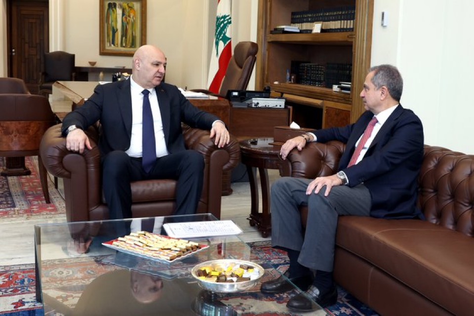 الرئيس عون اطّلع من وزيري الطاقة  والعمل على أوضاع وزاراتهما
