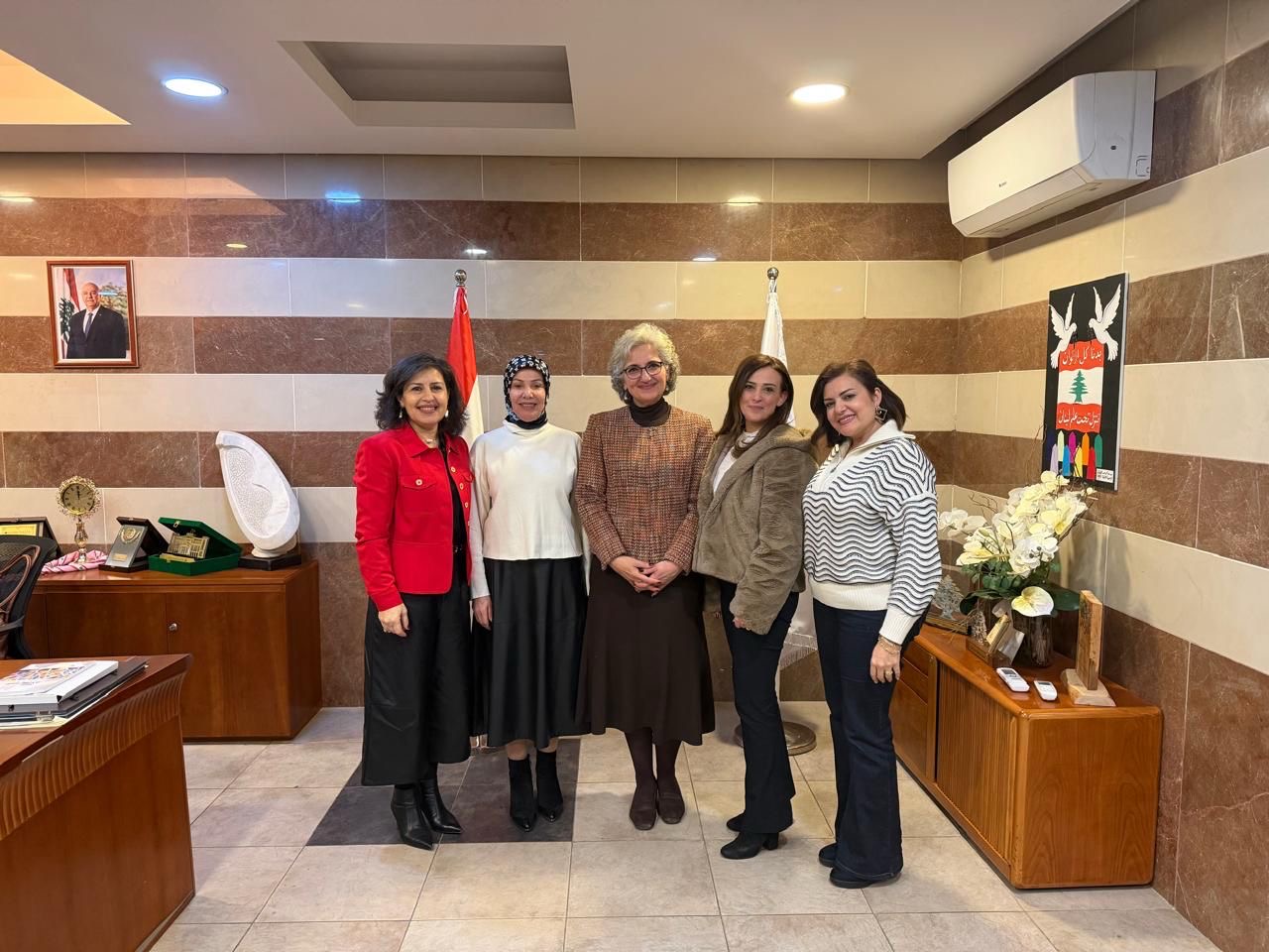 كرامي بحثت مع الهيئة اللبنانية للتاريخ سبل التعاون لتطبيق المناهج الجديدة