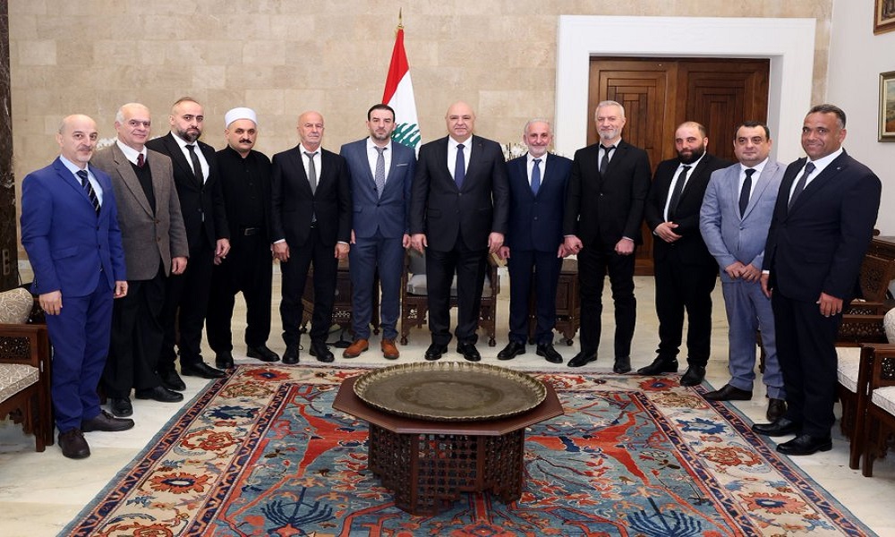 الرئيس عون لموظفي المعاينة الميكانيكية: مطالبكم محقة