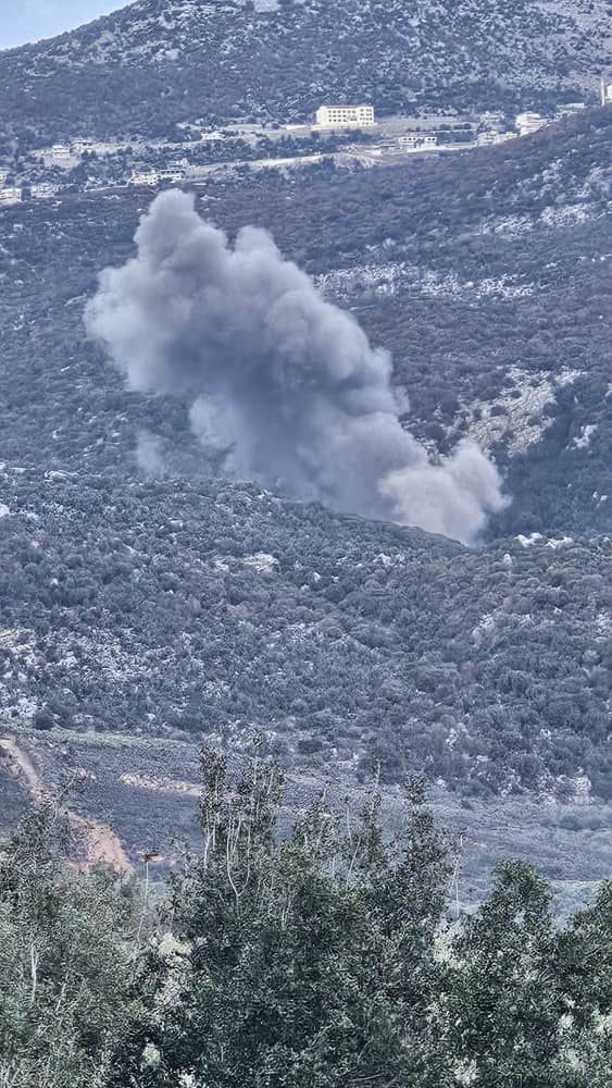 غارات إسرائيلية على منطقة المحمودية