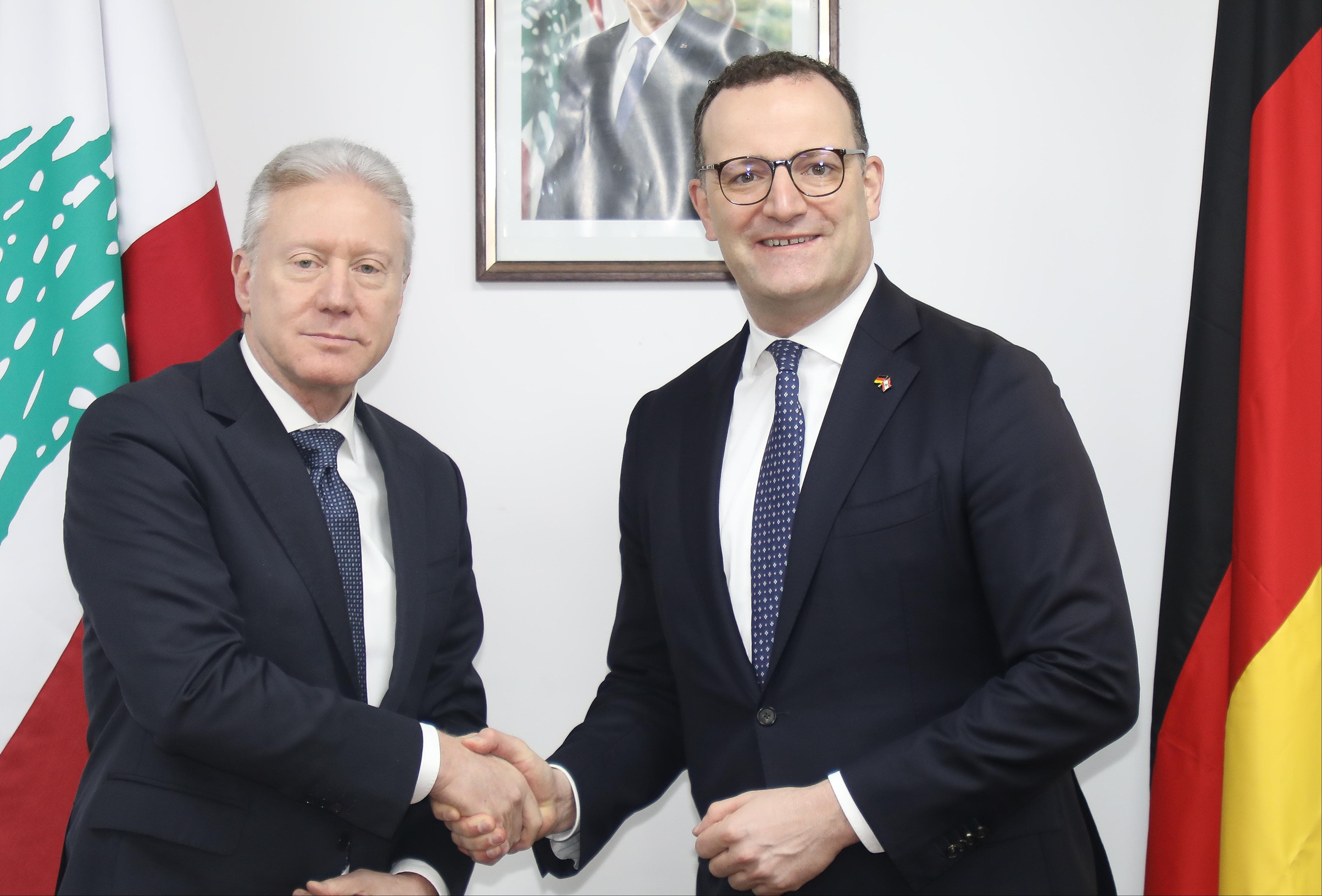 رجي يبحث مع وفد برلماني ألماني دعم لبنان وتطورات المنطقة وملف اللاجئين