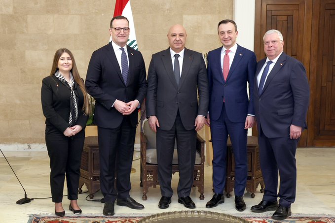 عون يبلّغ سبان ترحيب لبنان باستمرار القوة البحرية الألمانية ضمن «اليونيفيل» ويطالب بضغط دولي لوقف الاعتداءات الإسرائيلية