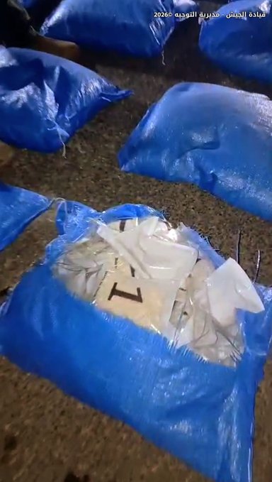 مخابرات الجيش تضبط نحو 3.8 ملايين حبة كبتاغون و73 كلغ مخدرات في بعلبك