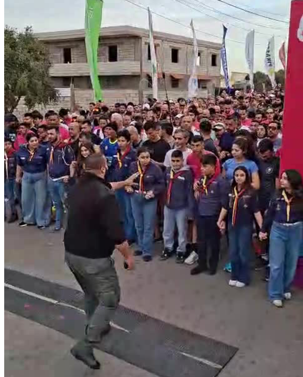 بالفيديو - انطلاق نصف  ماراتون من سلعاتا  مروراً بالبترون وصولًا إلى ميناء جبيل