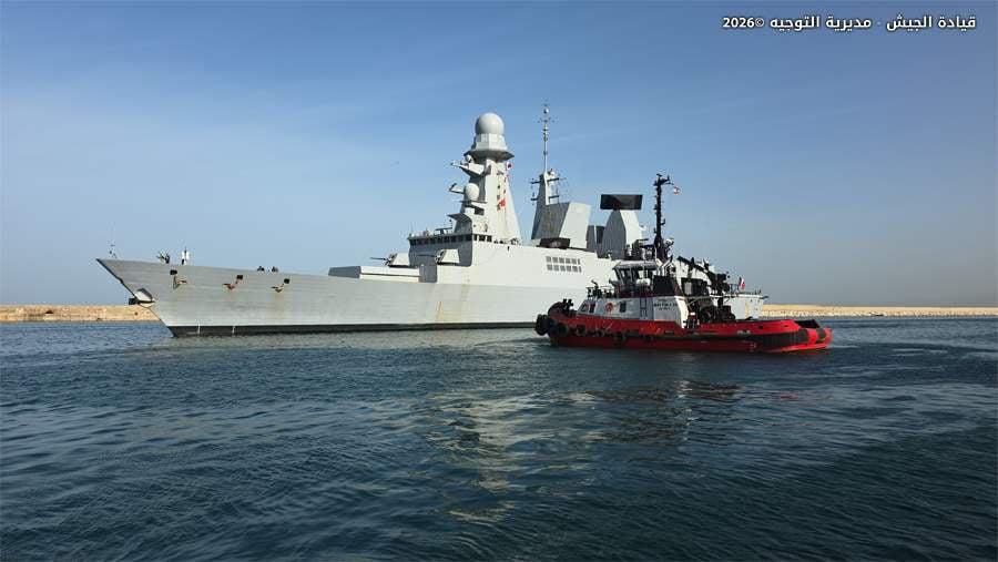 الجيش  اللبناني نفذ نشاطات مشتركة مع الفرقاطة الفرنسية FORBIN