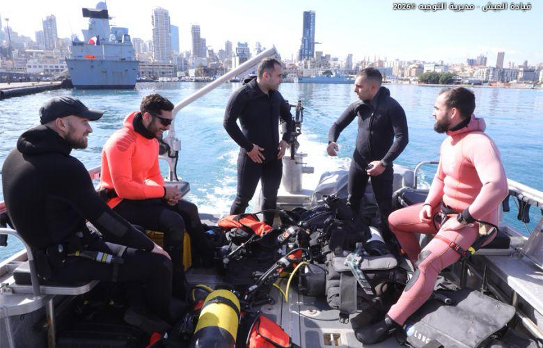 الجيش  اللبناني نفذ نشاطات مشتركة مع الفرقاطة الفرنسية FORBIN